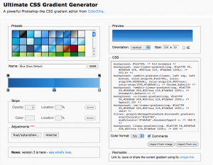 Ultimate CSS Gradient Generator