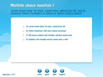 Quiz Template i Captivate 5.5