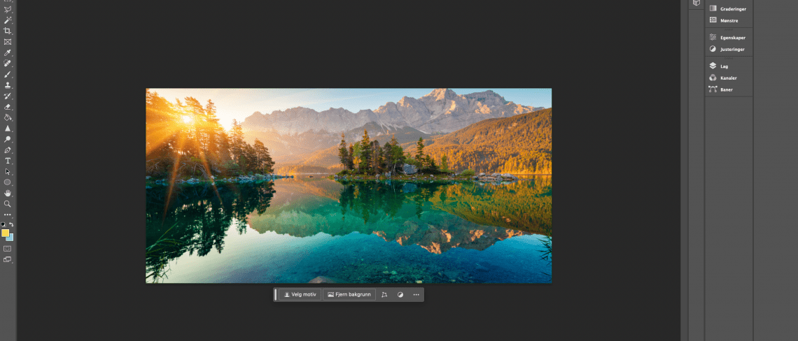 Generativ fyll i Adobe Photoshop