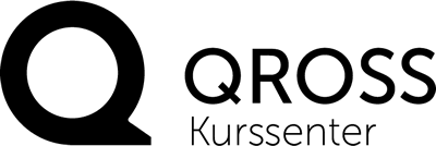 Qross Kurssenter AS. Logo.