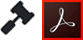 Adobe Acrobat kurs (PDF). Logo.