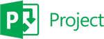 Nettkurs i Microsoft Project. Logo.